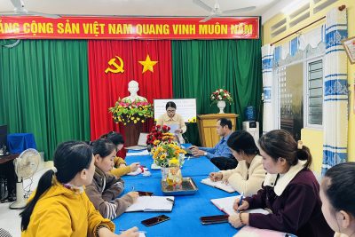 CHI BỘ TRƯỜNG MN BA KHÂM TỔ CHỨC SINH HOẠT CHUYÊN ĐỀ QUÝ IV NĂM 2025