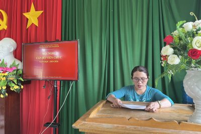 TRƯỜNG MẦM NON BA KHÂM TỔ CHỨC HỘI NGHỊ VIÊN CHỨC NĂM HỌC 2025 – 2026