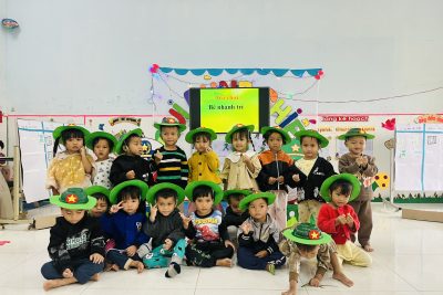 TRƯỜNG MẦM NON BA KHÂM TỔ CHỨC CÁC HOẠT ĐỘNG CHÀO MỪNG NGÀY THÀNH LẬP QUÂN ĐỘI NHÂN DÂN VIỆT NAM
