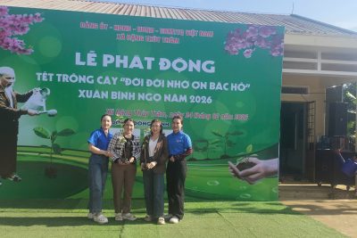 Hưởng ứng Tết trồng cây Xuân Bính Ngọ 2026